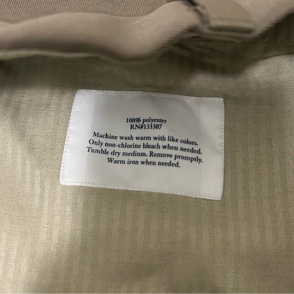 Croft and Barrow Pleated Front Taupe Brown Men’s Dress Pants Size 36 Tailored - Picture 7 of 12